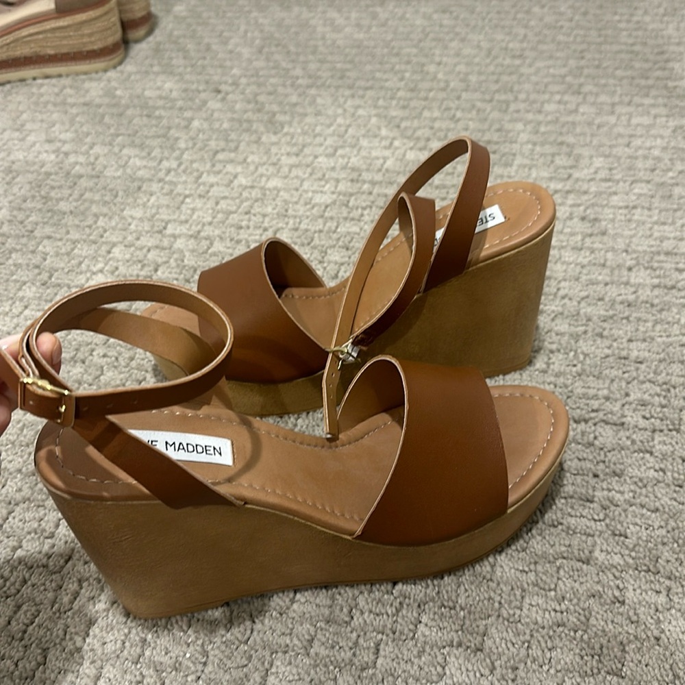 Steve Madden wedge sandals